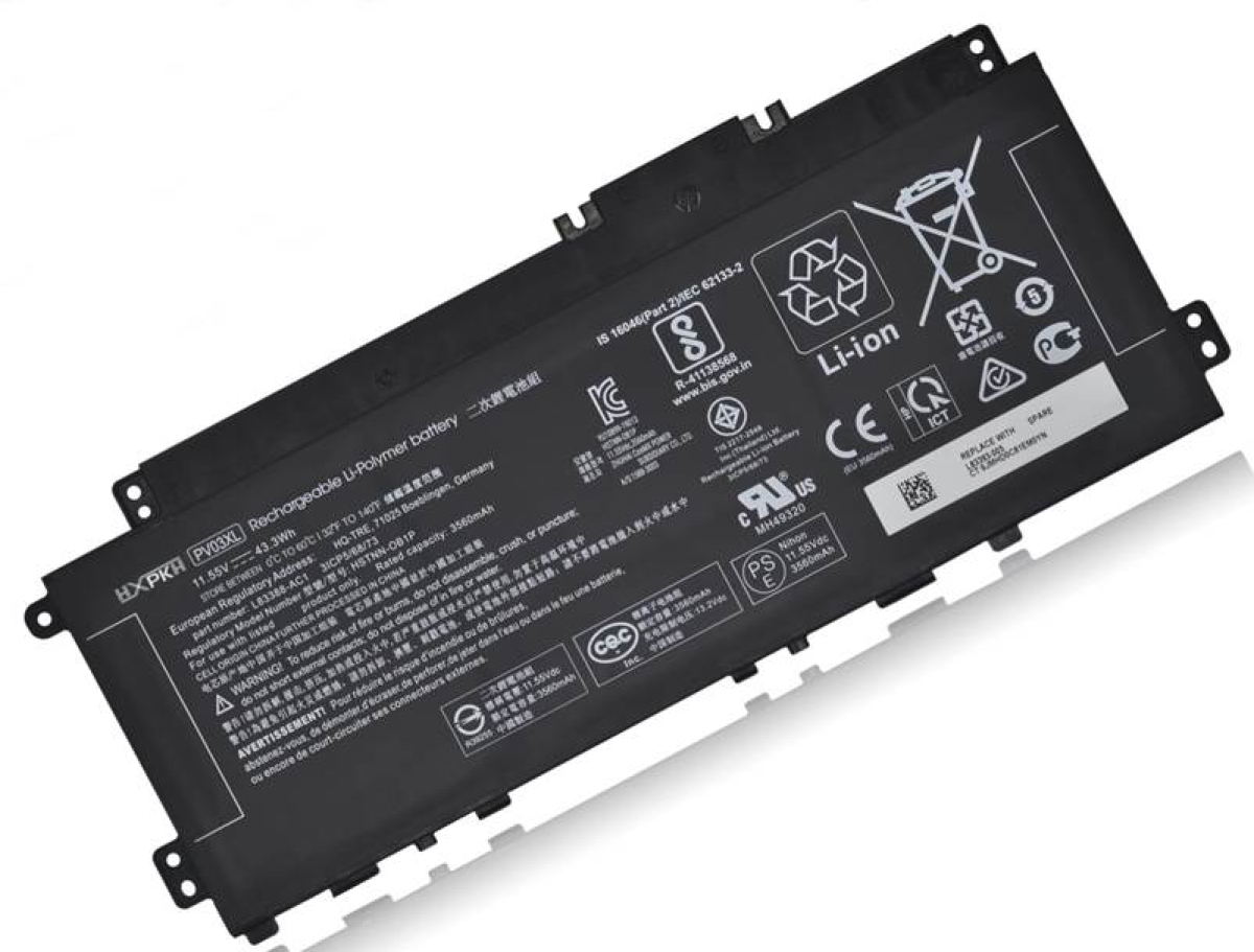 Батерия за HP Pavilion x360 14-DV 14-DK 14-DW PV03XL PP03XLна ниска цена с бърза доставка - BestPC.BG