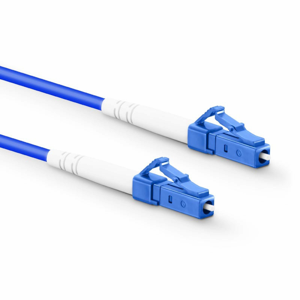 Оптична пач корда LC-LC, Сингъл мод OS2, Армирана 3 мм, 15мна ниска цена с бърза доставка - BestPC.BG