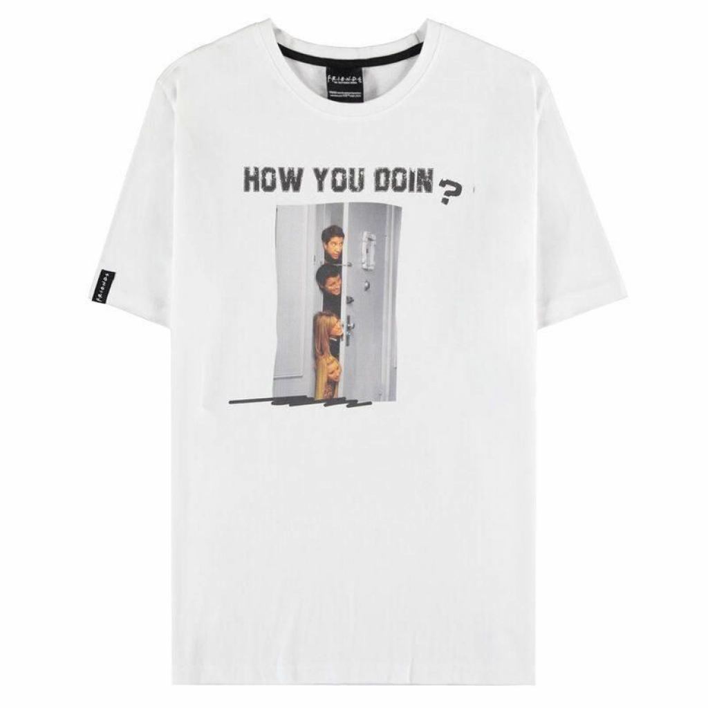 Тениска Difuzed WarnerFriends, How you doin, Мъжка, Mна ниска цена с бърза доставка - BestPC.BG