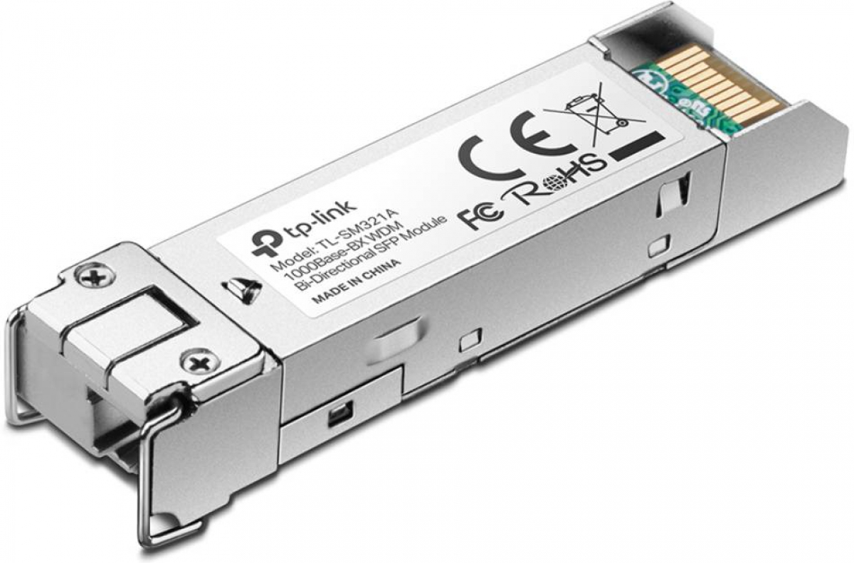 SFP Модул TP-Link TL-SM321A-2, WDM Gbit SFP, LC, 1550nm/1310nm, SM, 2кмна ниска цена с бърза доставка - BestPC.BG