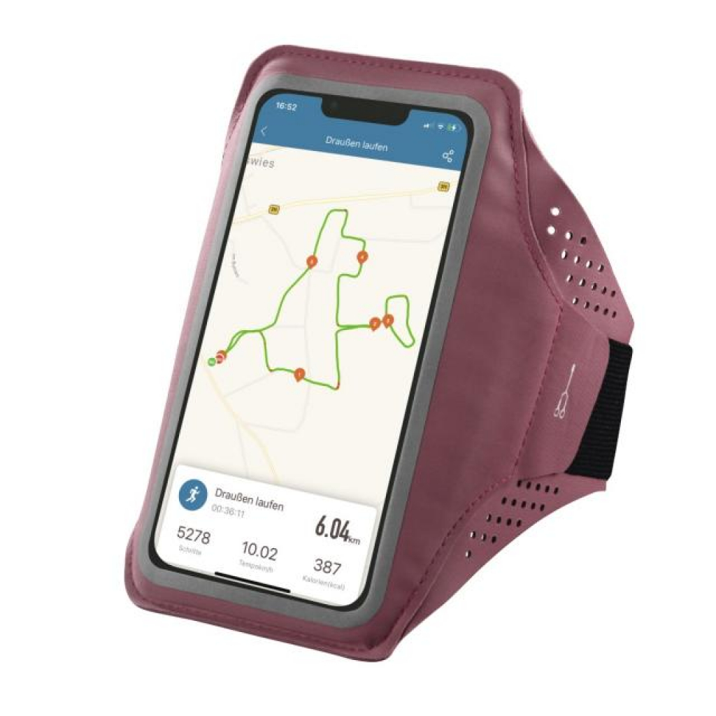 Принадлежност за смартфон Спортен калъф за ръка HAMA Finest Sports, За телефони XL, Розовна ниска цена с бърза доставка - BestPC.BG