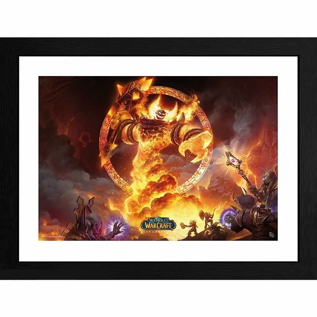GBEYE WORLD OF WARCRAFT - Framed print Ragnaros (30x40)на ниска цена с бърза доставка - BestPC.BG