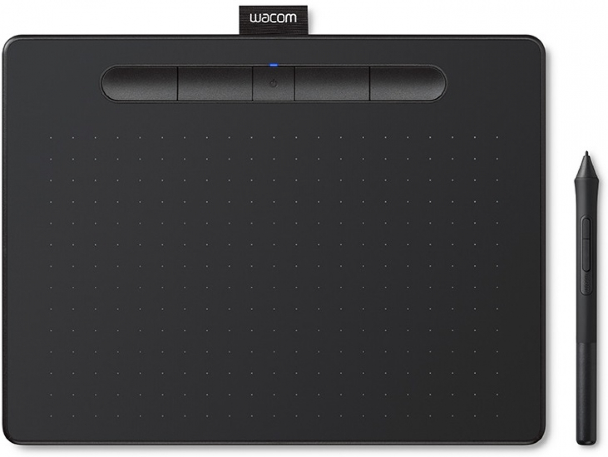 Графичен таблет Wacom Intuos M, 2540 lpi, USB, 4096 нива натиск, Черенна ниска цена с бърза доставка - BestPC.BG