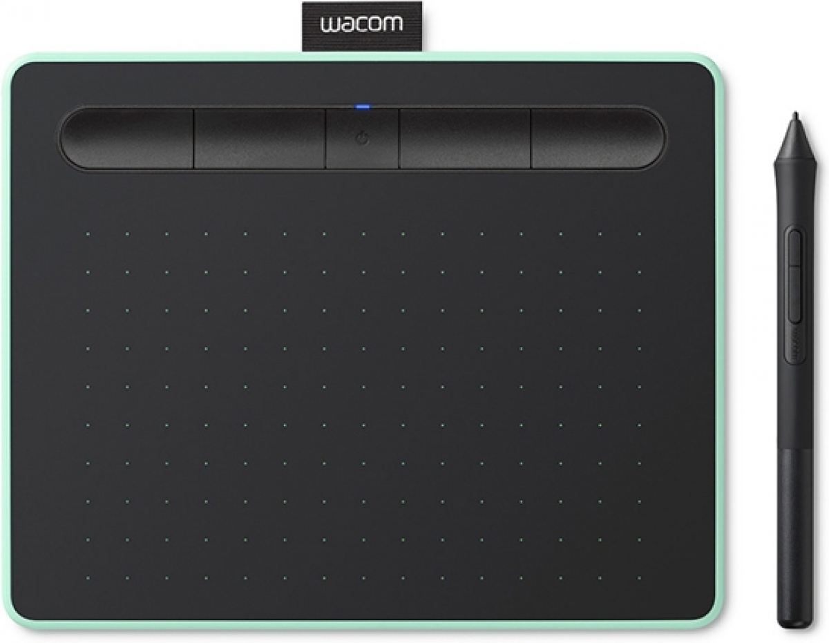 Графичен таблет Wacom Intuos M Bluetooth, 2540 lpi, 4096 нива на натиск, Зеленна ниска цена с бърза доставка - BestPC.BG