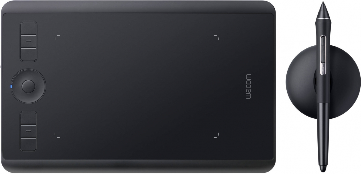 Графичен таблет Wacom Intuos Pro Small, 5080 lpi, 8192 нива на натиск, Черенна ниска цена с бърза доставка - BestPC.BG