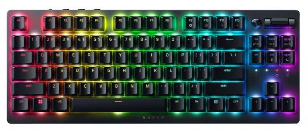 Геймърска клавиатура Razer DeathStalker V2 Pro, чернана ниска цена с бърза доставка - BestPC.BG