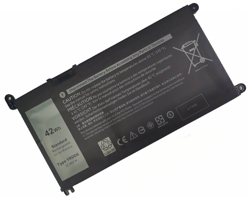 Батерия за DELL Inspiron 3582 5481 5493 5585 Vostro 3501 3583 5490 YRDD6на ниска цена с бърза доставка - BestPC.BG