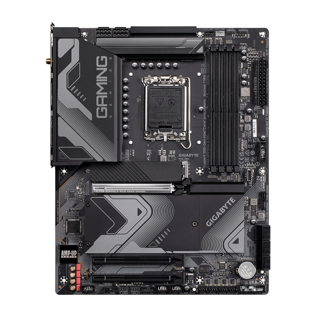 Дънна платка Gigabyte Z790 Gaming X AX LGA 1700, PCIe 5.0, ATX, Wi-Fi 6E, RGB Fusion, DDR5на ниска цена с бърза доставка - BestPC.BG