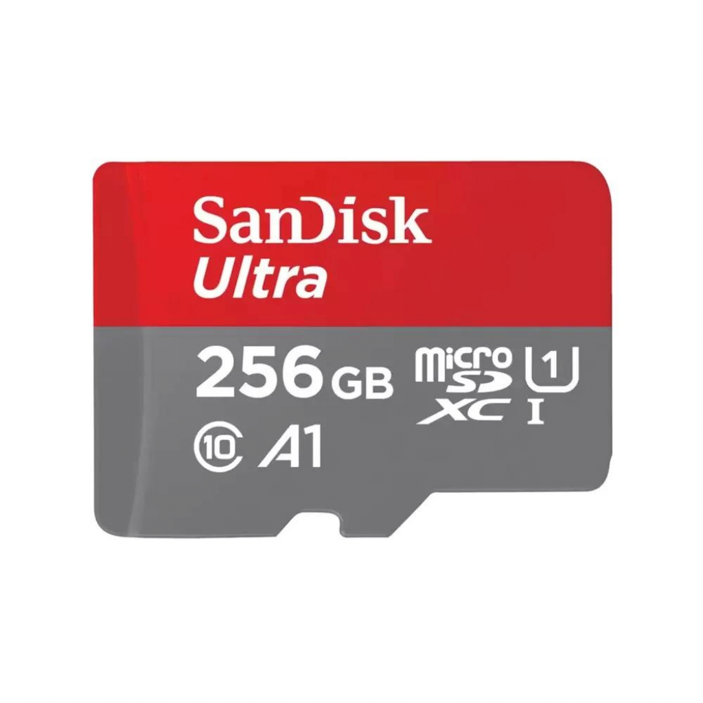 SANDISK Ultra microSDXC, 256GB, A1, UHS-I, U1, Class 10, 150MB-s, Адаптерна ниска цена с бърза доставка - BestPC.BG