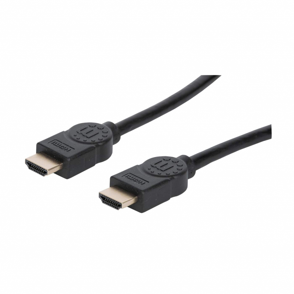 MANHATTAN 354080 :: Ultra High Speed HDMI 2.1, кабел с Ethernet, M-M, черен, 2мна ниска цена с бърза доставка - BestPC.BG