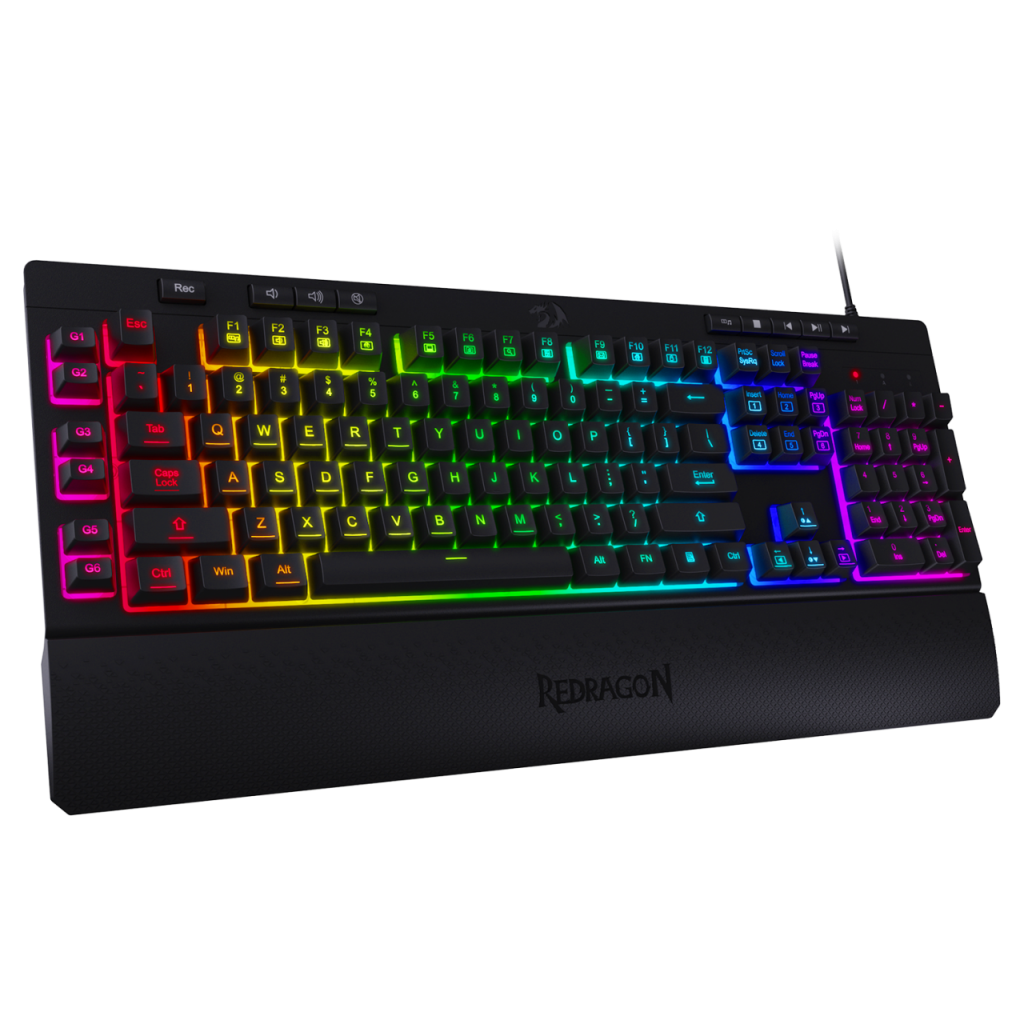 Клавиатура Redragon Shiva K512RGB-BK геймърска RGBна ниска цена с бърза доставка - BestPC.BG