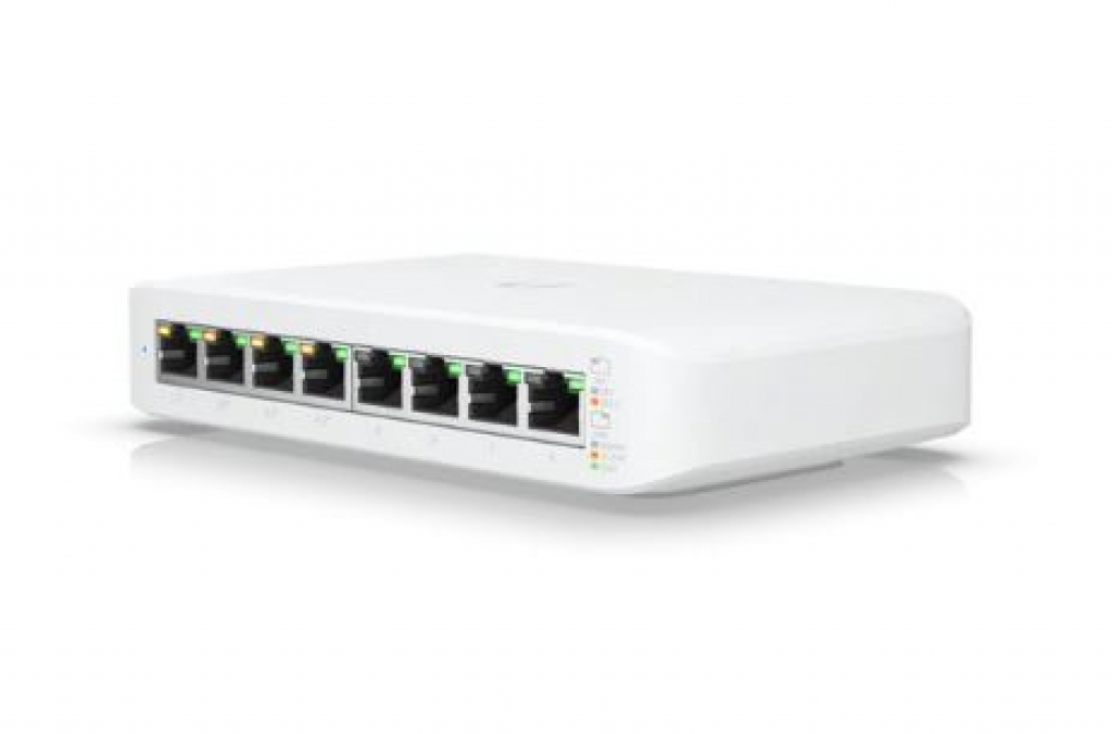 Комутатор/Суич Комутатор Ubiquiti Lite 8 PoE с 8-Ethernet портана ниска цена с бърза доставка - BestPC.BG