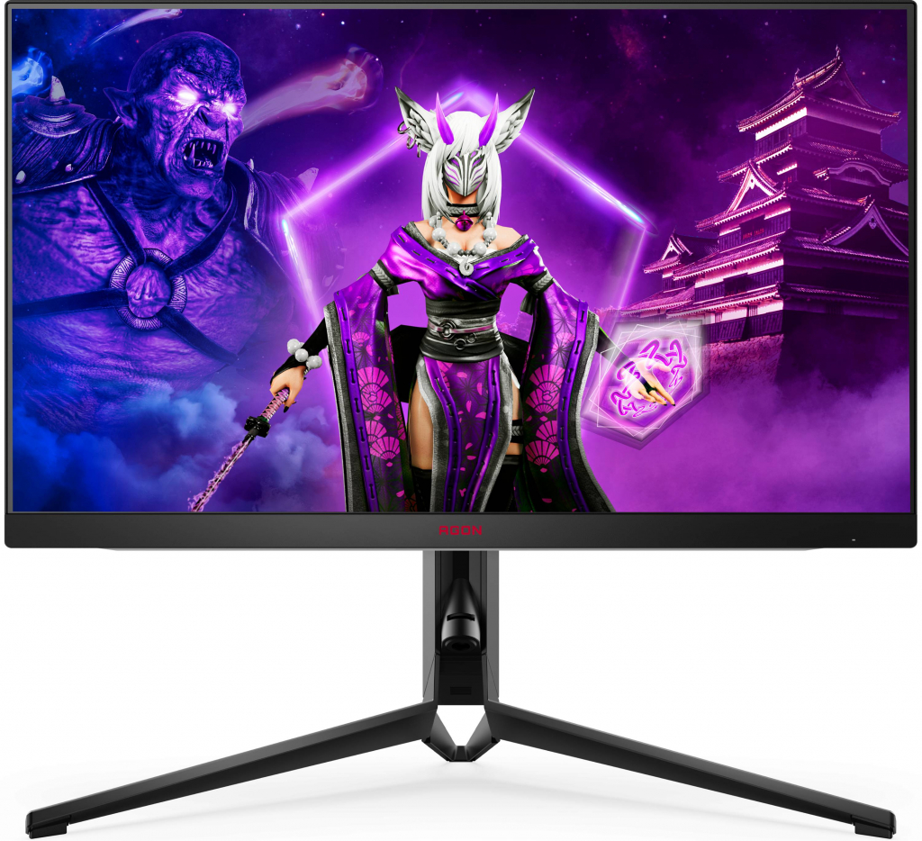 Монитор AOC AG274FZ, 27" Full HD, IPS, 260Hz, 0.5ms, 400 cd/m2, HDMI, DP, Черенна ниска цена с бърза доставка - BestPC.BG