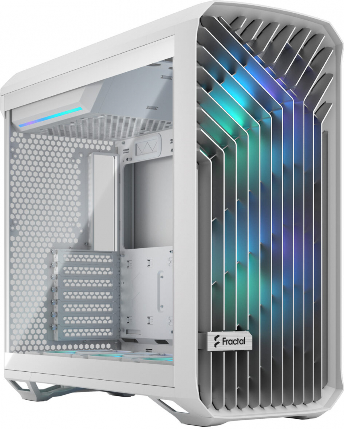 Кутия Fractal Design Torrent RGB TG, бялна ниска цена с бърза доставка - BestPC.BG