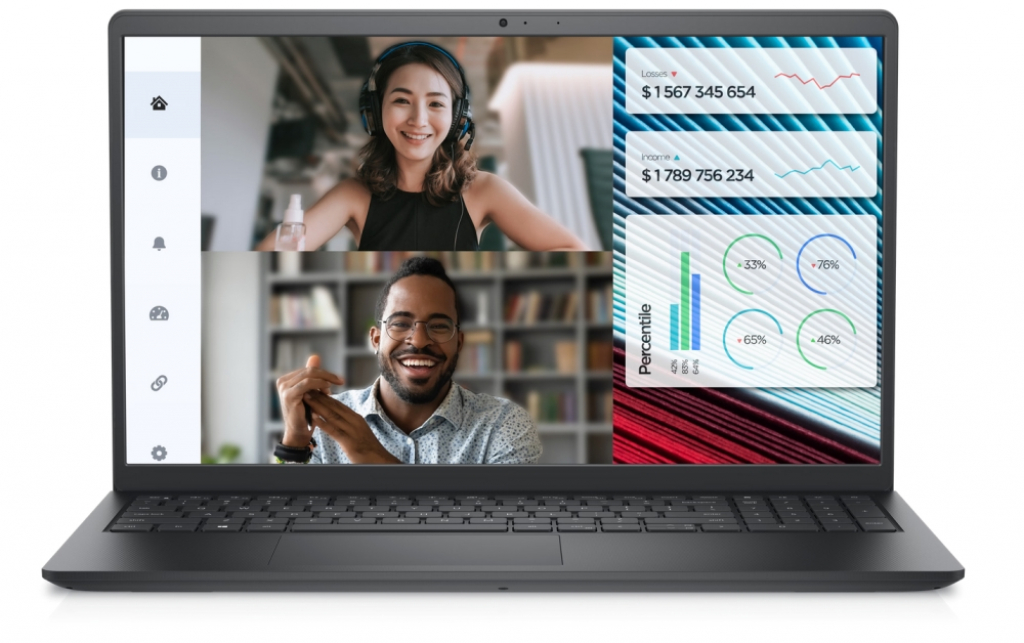 Лаптоп Dell Vostro 3520, Intel Core i7 -1255U, 16GB DDR4, 512GB SSD NVMe, 15.6" FullHDна ниска цена с бърза доставка - BestPC.BG