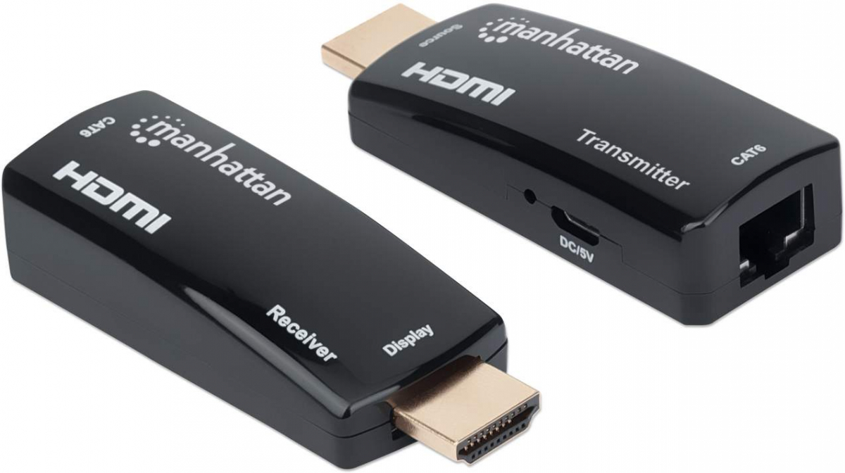 Кабел/адаптер MANHATTAN HDMI екстендър Full HD, 1080p, Cat6, 60м 207539на ниска цена с бърза доставка - BestPC.BG