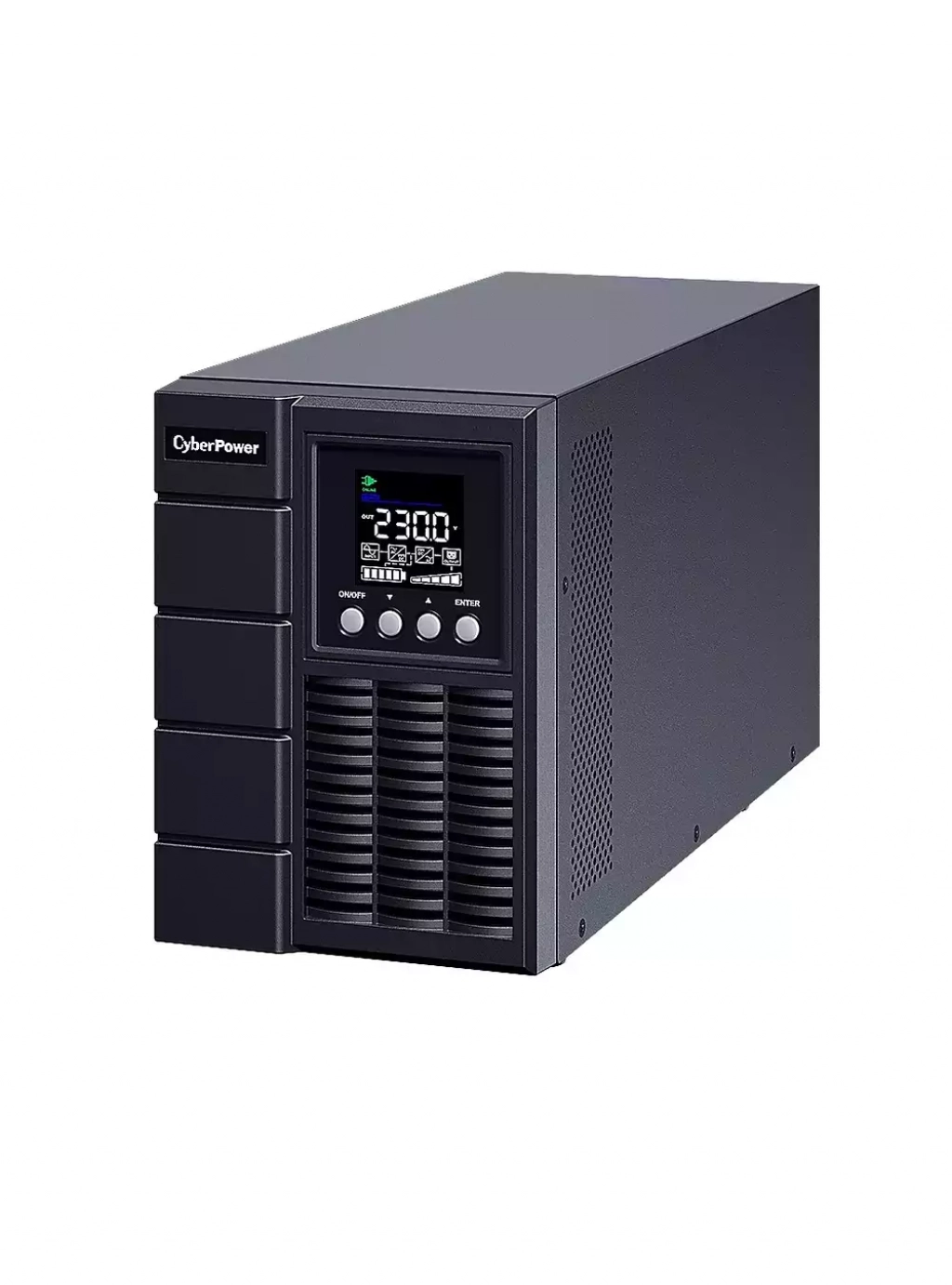CyberPower Online tower UPS 1500VA/1350W, синусоидален изход, 2х C13/2x Schukoна ниска цена с бърза доставка - BestPC.BG