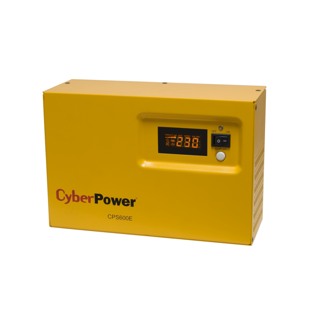 Инвертор CyberPower 600VA/420W, 170-270 Vac, 12 Vdc, AVR, чиста синусоидана ниска цена с бърза доставка - BestPC.BG
