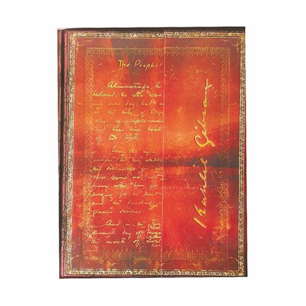 Paperblanks Тефтер Kahlil Gibran, 180 х 230 mm, широки редове, 72 листа, твърда кор.на ниска цена с бърза доставка - BestPC.BG