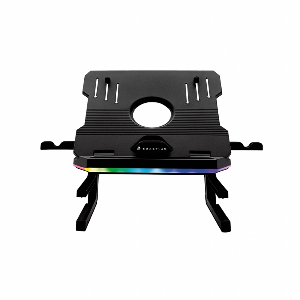Поставка за лаптоп SureFire Стойка за лаптоп Portus X2, RGBна ниска цена с бърза доставка - BestPC.BG