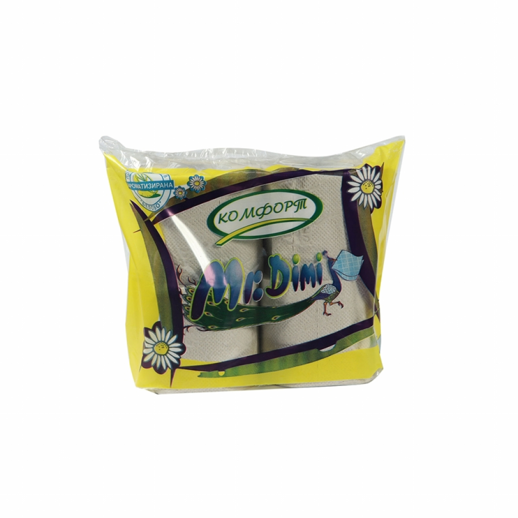 Почистващ продукт Тоалетна хартия Макси, двупластова, рециклирана, 160 къса, 4 брояна ниска цена с бърза доставка - BestPC.BG