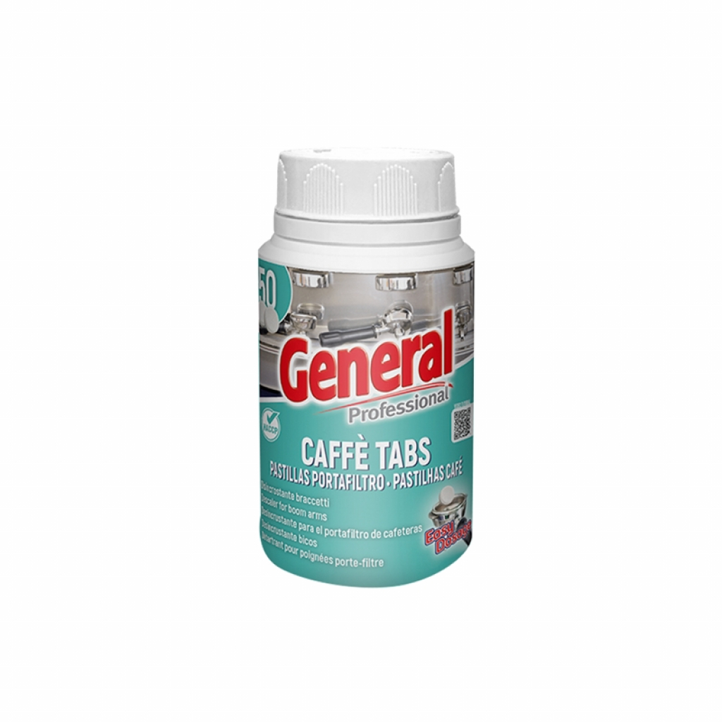 Почистващ продукт General Таблетки за почистване на кафе машини, 50 брояна ниска цена с бърза доставка - BestPC.BG