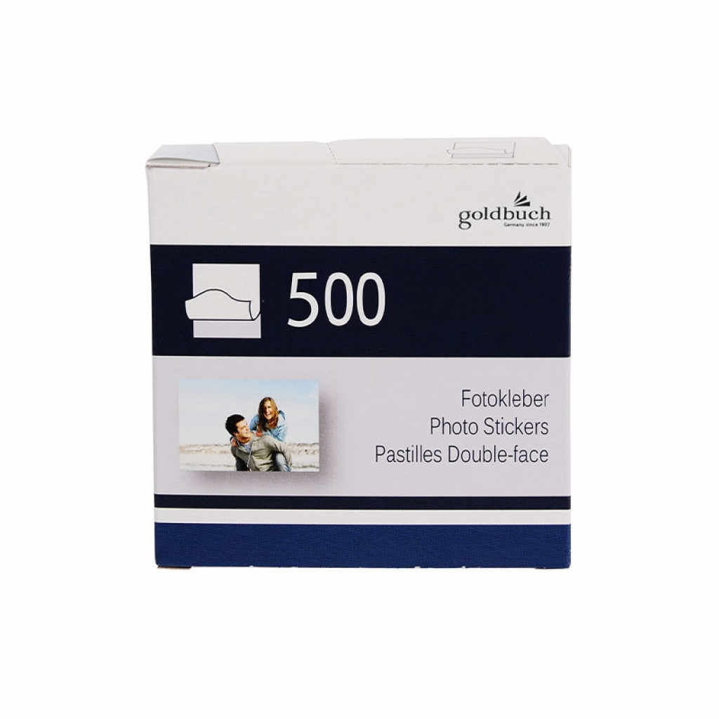 Goldbuch Лепенки за снимки, самозалепващи се, 9 х 9 cm, 500 брояна ниска цена с бърза доставка - BestPC.BG