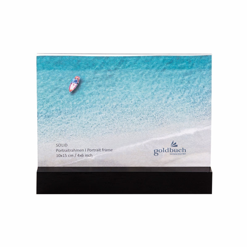 Аксесоар за фотоапарат Goldbuch Рамка за снимка, акрил, 10 х 15 cm, чернана ниска цена с бърза доставка - BestPC.BG