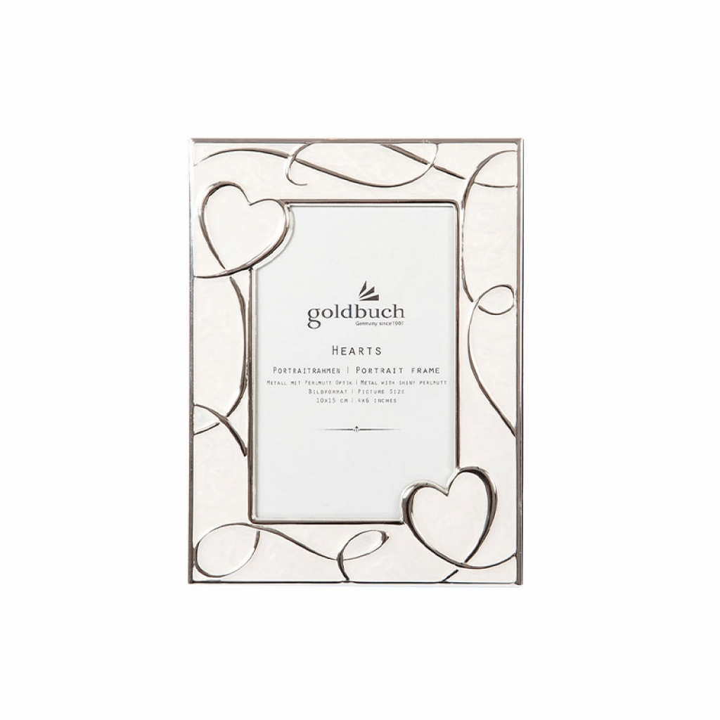 Аксесоар за фотоапарат Goldbuch Рамка за снимка Hearts, метална, 10 х 15 cmна ниска цена с бърза доставка - BestPC.BG