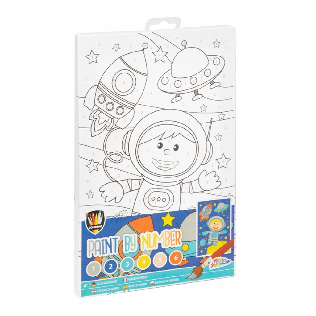 Moxy Комплект рисуване по номера Космос, 29.7 x 19.5 cmна ниска цена с бърза доставка - BestPC.BG