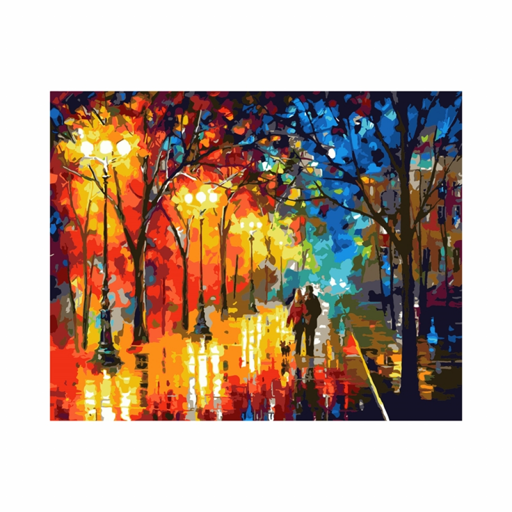 Foska Комплект рисуване по номера Разходка, 40 x 50 cmна ниска цена с бърза доставка - BestPC.BG