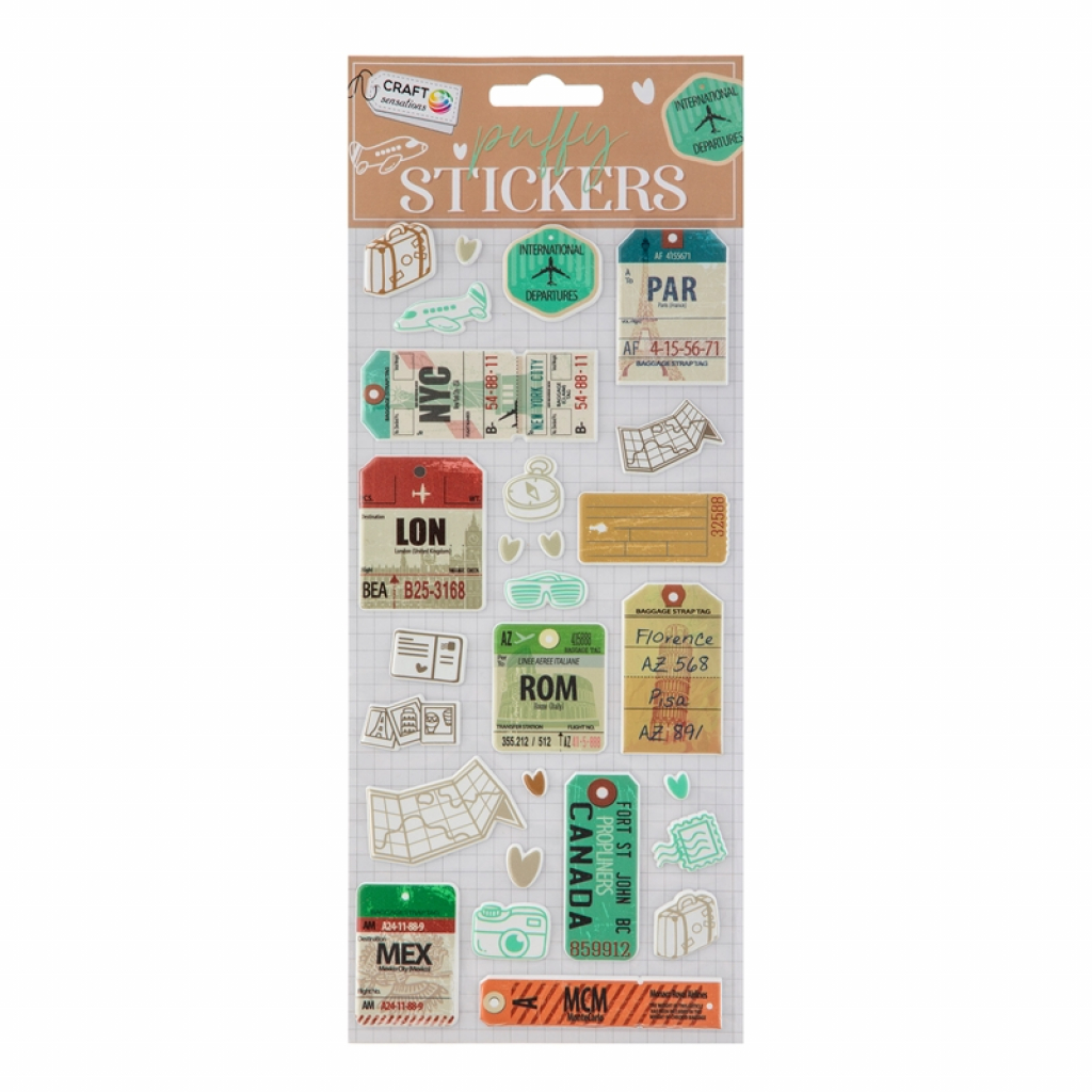 Craft ID Стикери Пътуване, кафявина ниска цена с бърза доставка - BestPC.BG