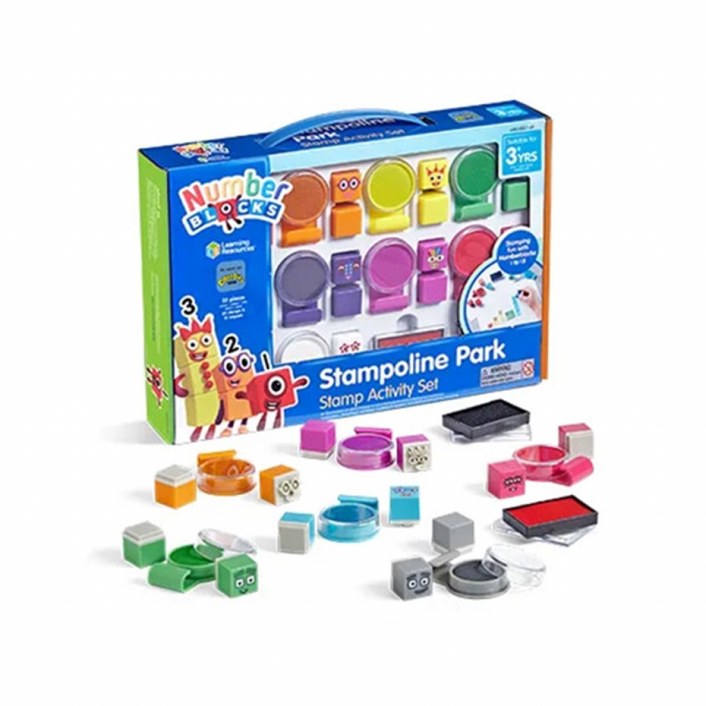 Learning Resources Комплект печати Stampoline Park, 32 частина ниска цена с бърза доставка - BestPC.BG