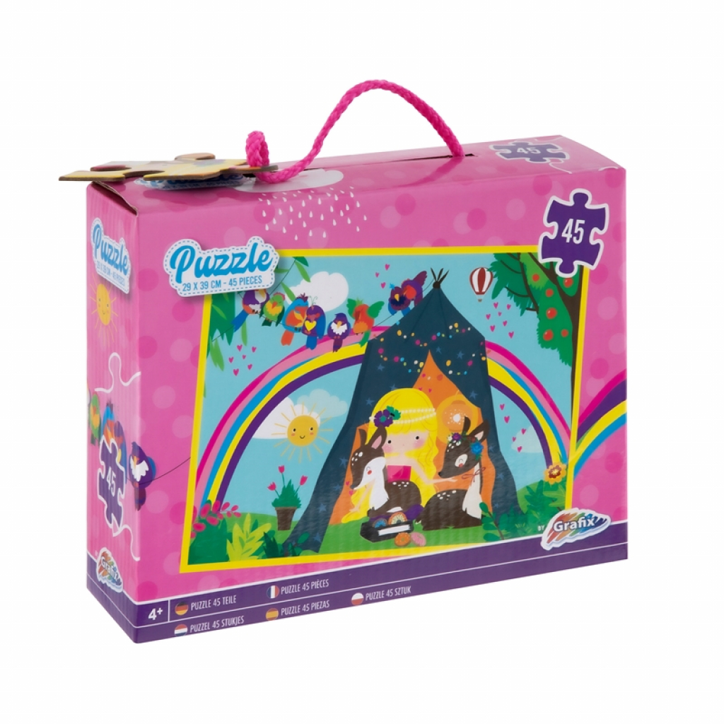 Moxy Пъзел Принцеса, 29 х 39 cm, 45 частина ниска цена с бърза доставка - BestPC.BG