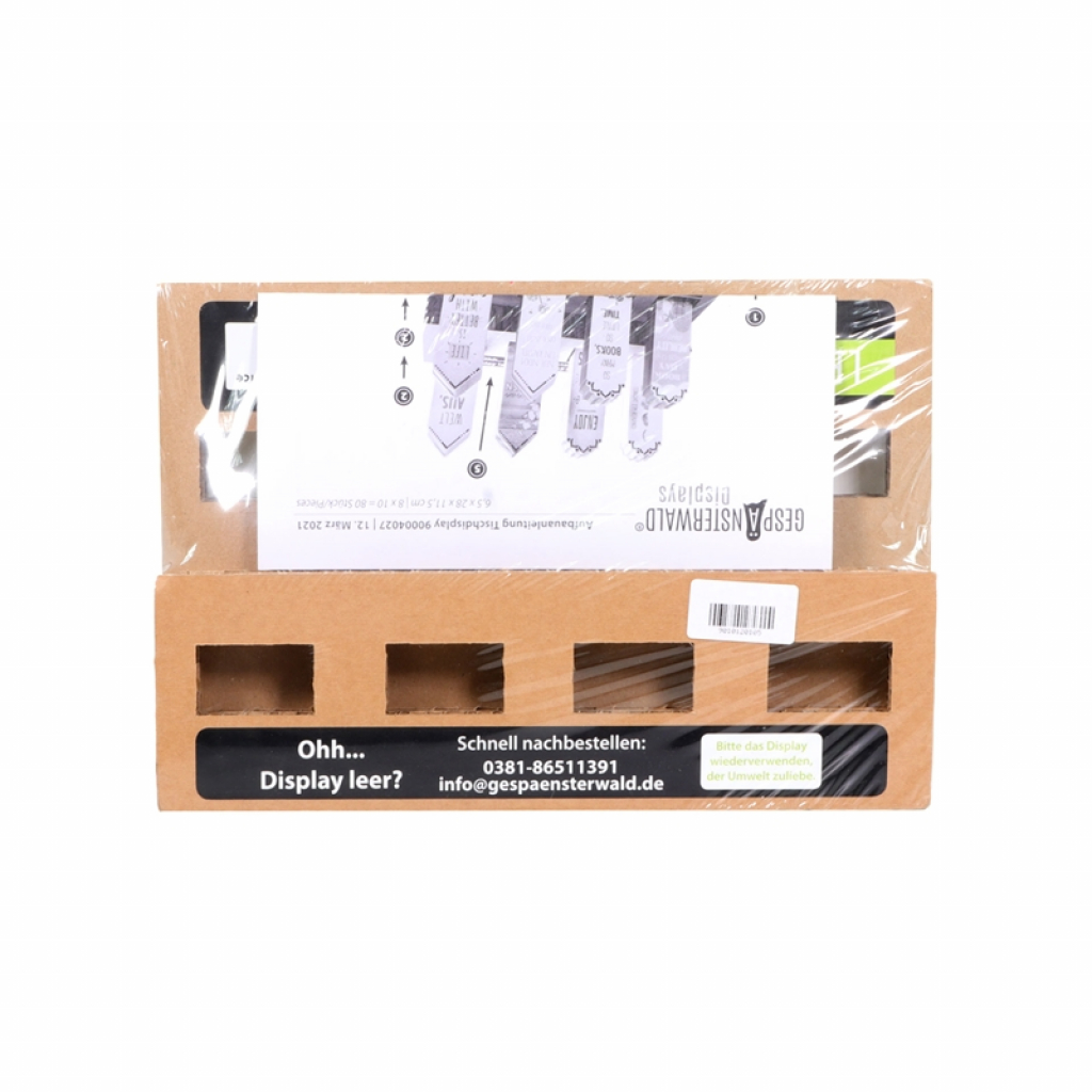 Gespansterwald Дисплей за книгоразделители, настоленна ниска цена с бърза доставка - BestPC.BG