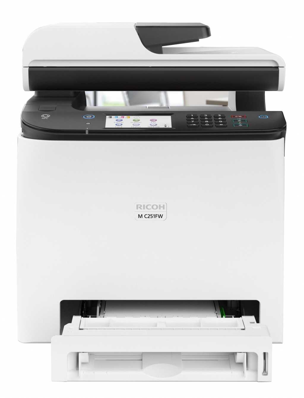Мултифункционално у-во RICOH M C251FW, А4, Wi-Fi, 25ppmна ниска цена с бърза доставка - BestPC.BG