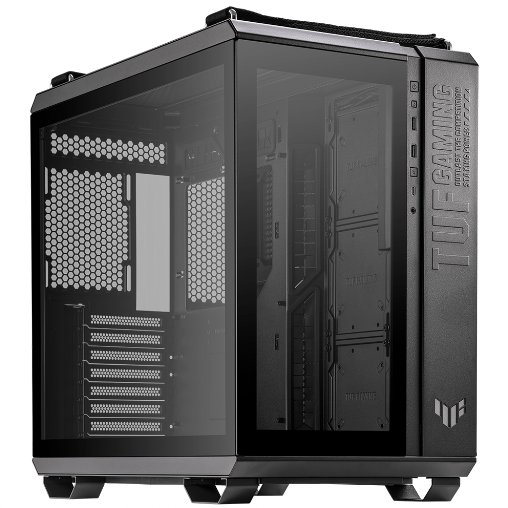 Кутия ASUS TUF Gaming GT502, Mid-Tower, Aura Sync RGBна ниска цена с бърза доставка - BestPC.BG