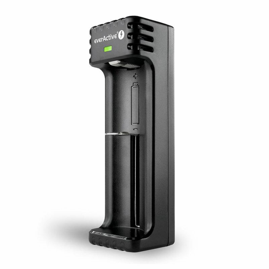 Аксесоар за UPS Зарядно устройство за LiIon батерии 3,7v, 1 гнездо USB micro LC-100 EverActiveна ниска цена с бърза доставка - BestPC.BG