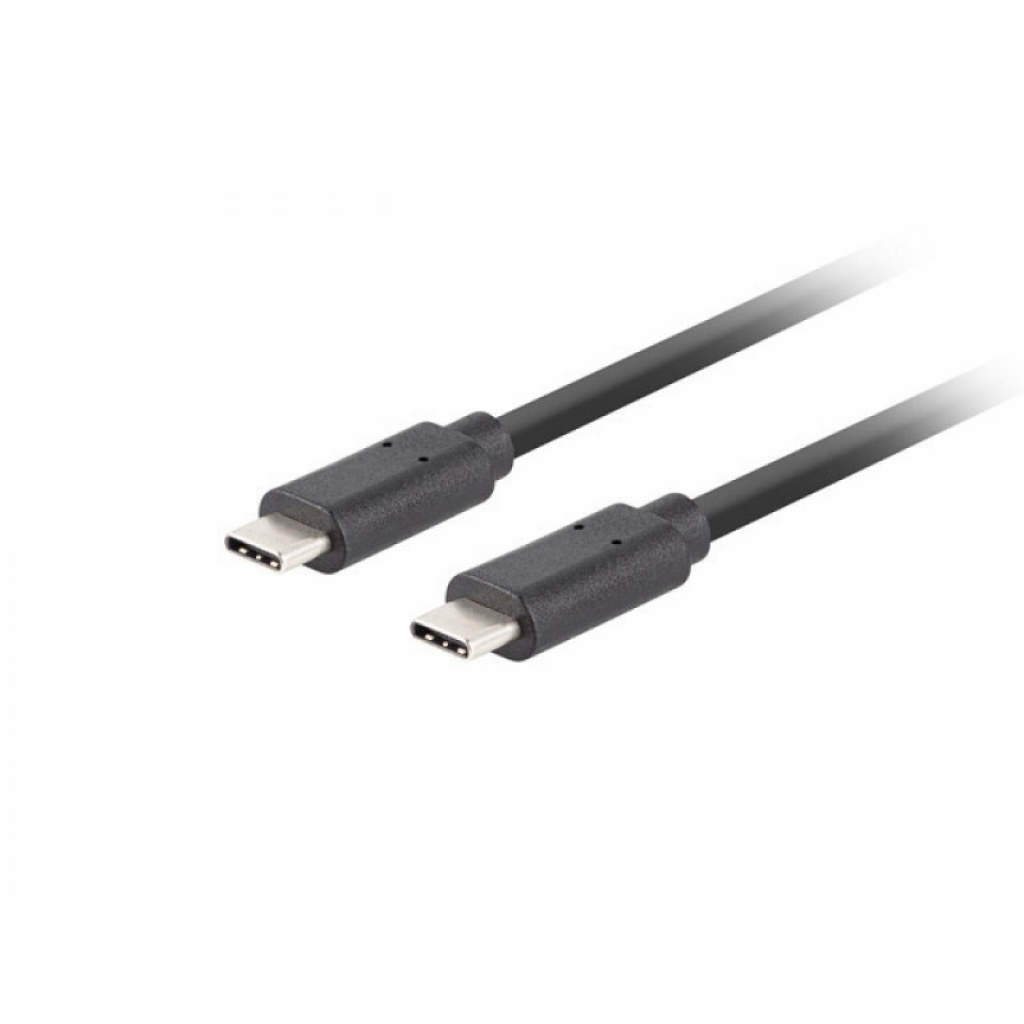 Кабел/адаптер Lanberg USB-C M-M 3.1 GEN 2 CABLE 1.8M 10GB-S PD100W Blackна ниска цена с бърза доставка - BestPC.BG