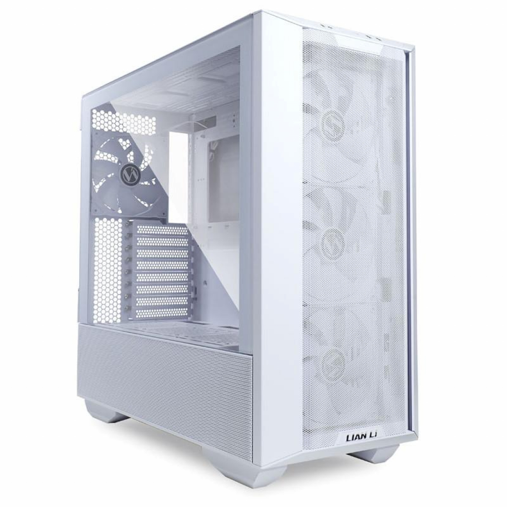 Кутия Lian-Li LANCOOL III Mid-Tower, Tempered Glass, Бялана ниска цена с бърза доставка - BestPC.BG
