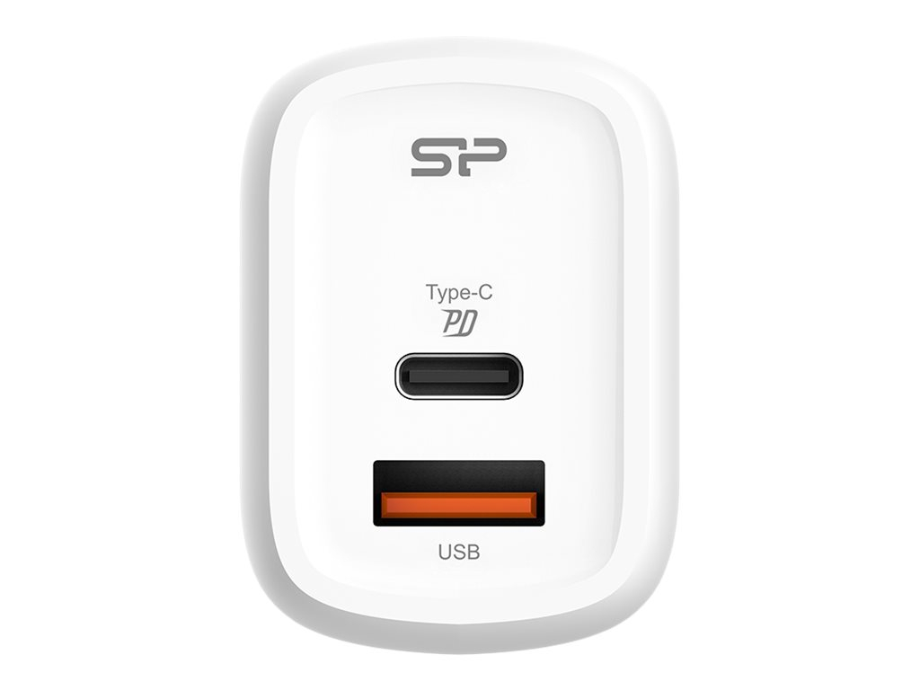 Принадлежност за смартфон Silicon Power Boost Charger QM25 30W USB Type-A USB Type-C Whiteна ниска цена с бърза доставка - BestPC.BG