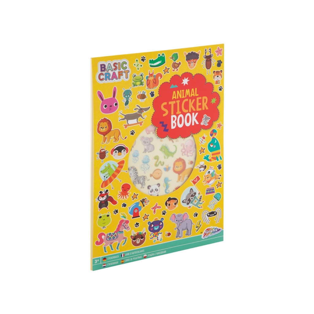 Moxy Книжка със стикери Животни, А4на ниска цена с бърза доставка - BestPC.BG