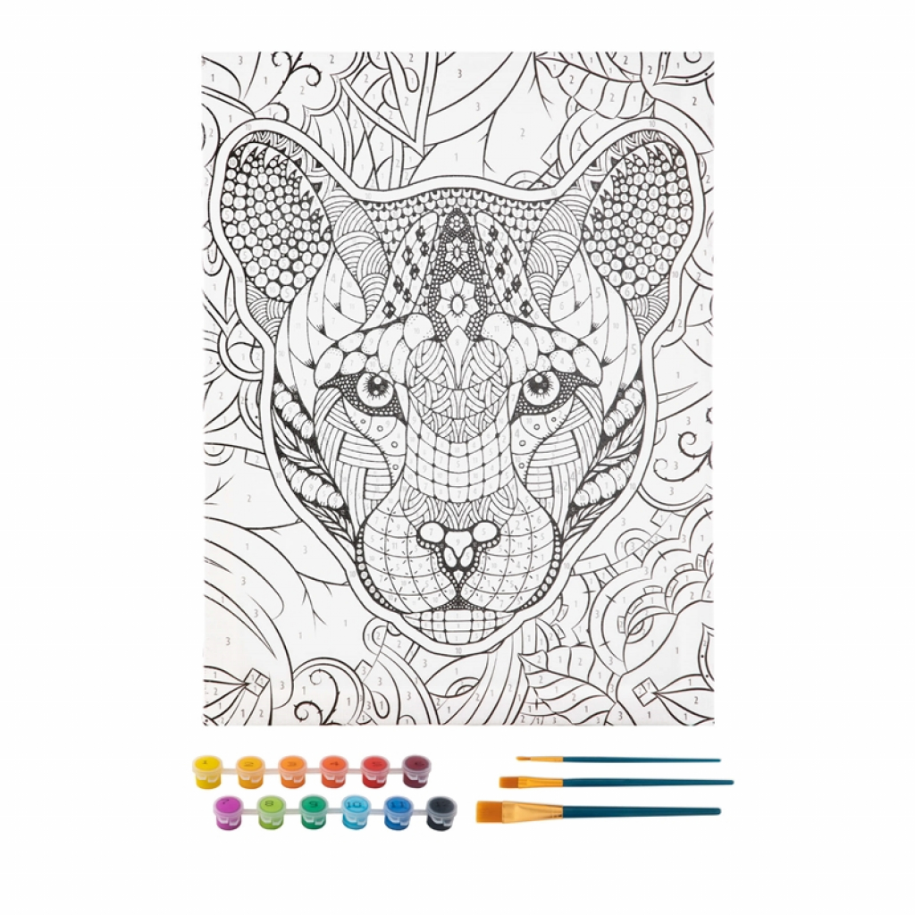 Moxy Платно за оцветяване по номера Тигър, с 12 боина ниска цена с бърза доставка - BestPC.BG