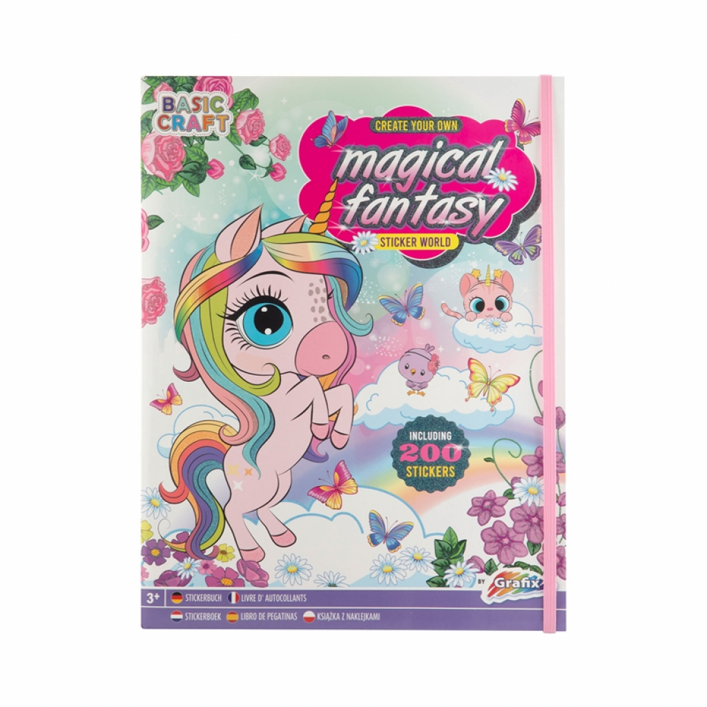Moxy Книжка Фантазия, с 200 стикерана ниска цена с бърза доставка - BestPC.BG