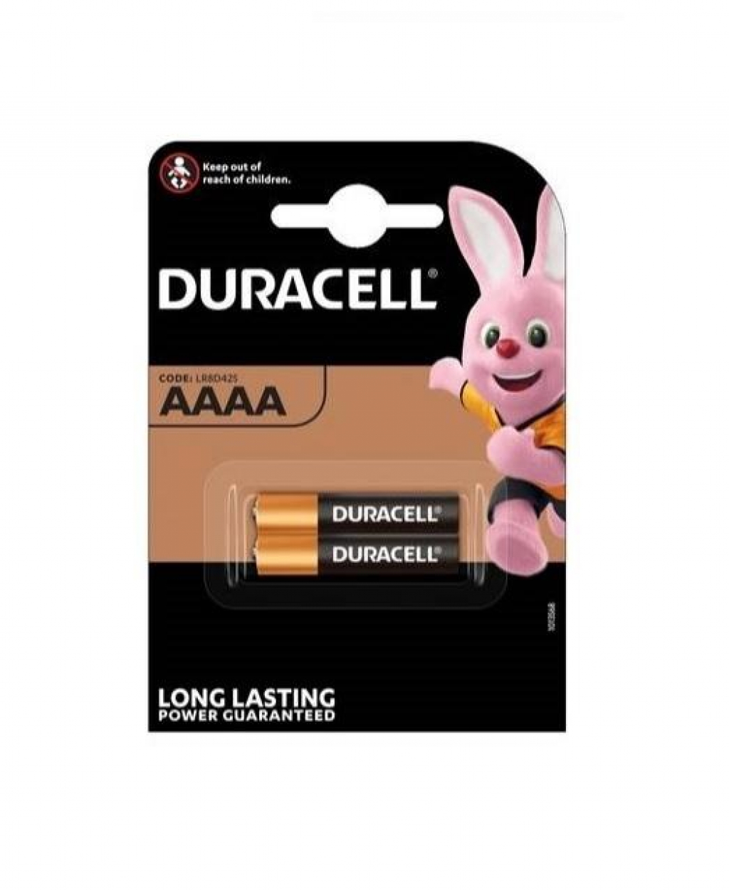 Алкална батерия  1.5V AAAA LR61- 2бр. в опаковка DURACELLна ниска цена с бърза доставка - BestPC.BG
