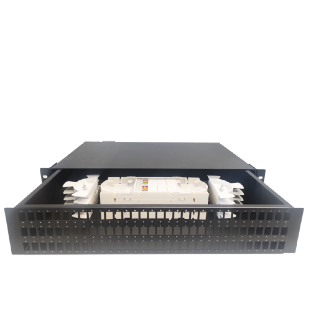 Пач панел ODF 96 порта 96 SX адаптера 2U плъзгащна ниска цена с бърза доставка - BestPC.BG