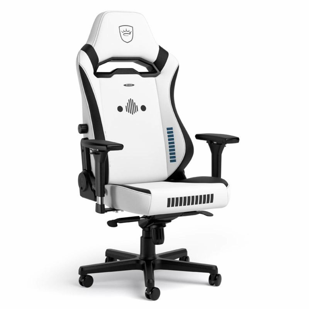 Геймърски стол noblechairs HERO ST, White, Stormtrooper Editionна ниска цена с бърза доставка - BestPC.BG