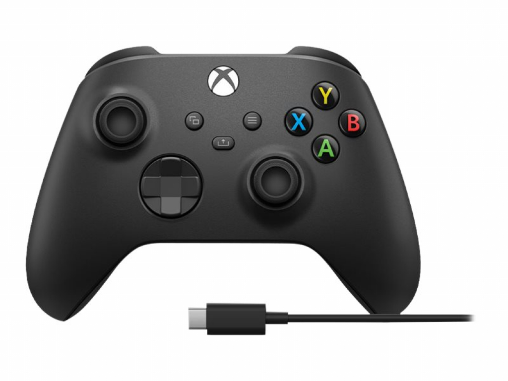 Мултимедиен продукт Microsoft Xbox Wireless Controller with PC USB-C for PC blackна ниска цена с бърза доставка - BestPC.BG