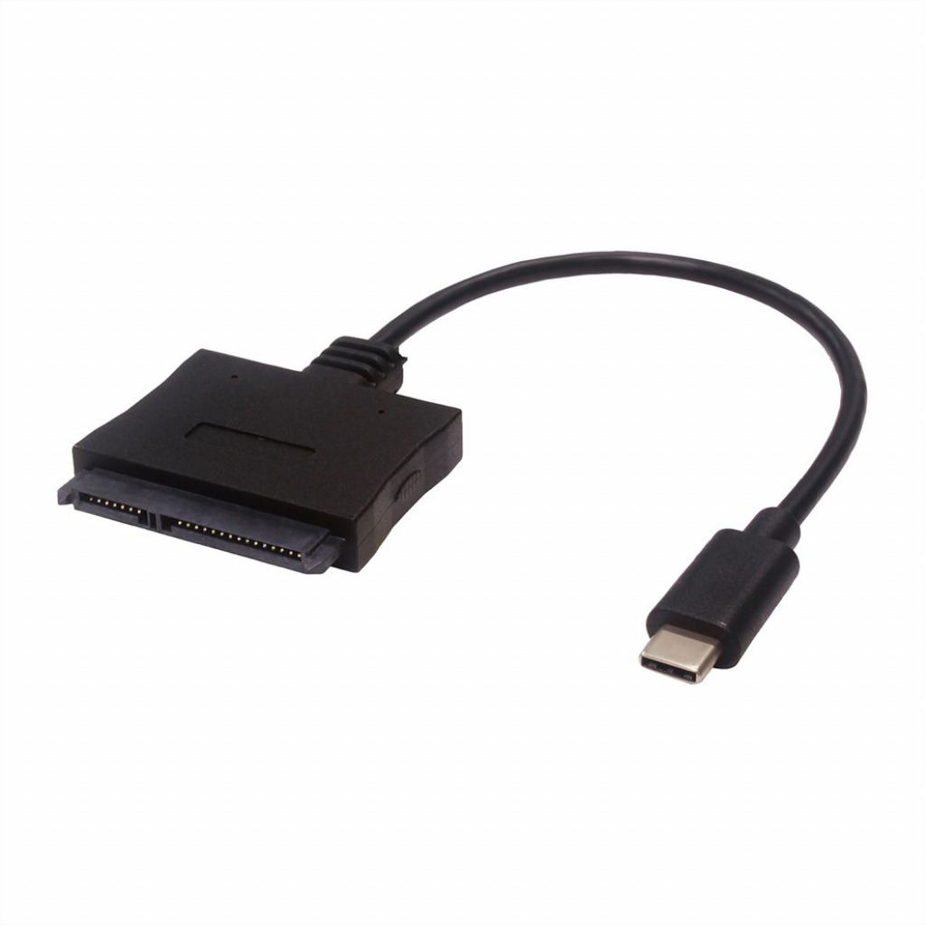 Кутия/Чекмедже за HDD ROLINE 12.02.1162 :: USB Type C адапторен кабел за 2.5'' SATA дисковена ниска цена с бърза доставка - BestPC.BG