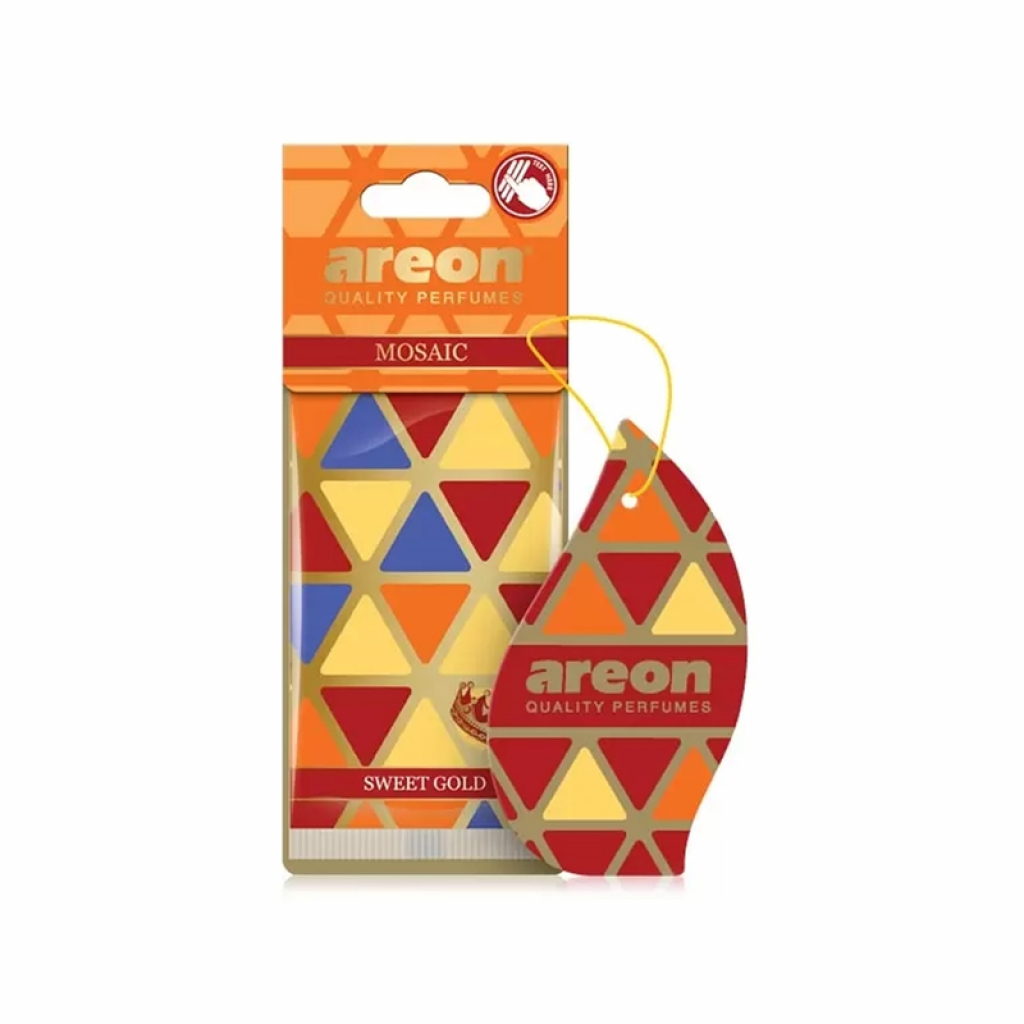 Продукт Areon Ароматизатор Mosaic Sweet Gold, сухна ниска цена с бърза доставка - BestPC.BG